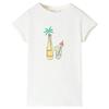 Ecru T-shirt for Children 92/104/116/128/140