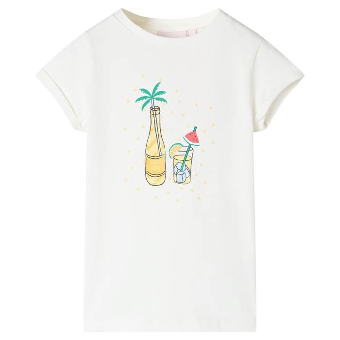 Ecru T-shirt for Children 92/104/116/128/140