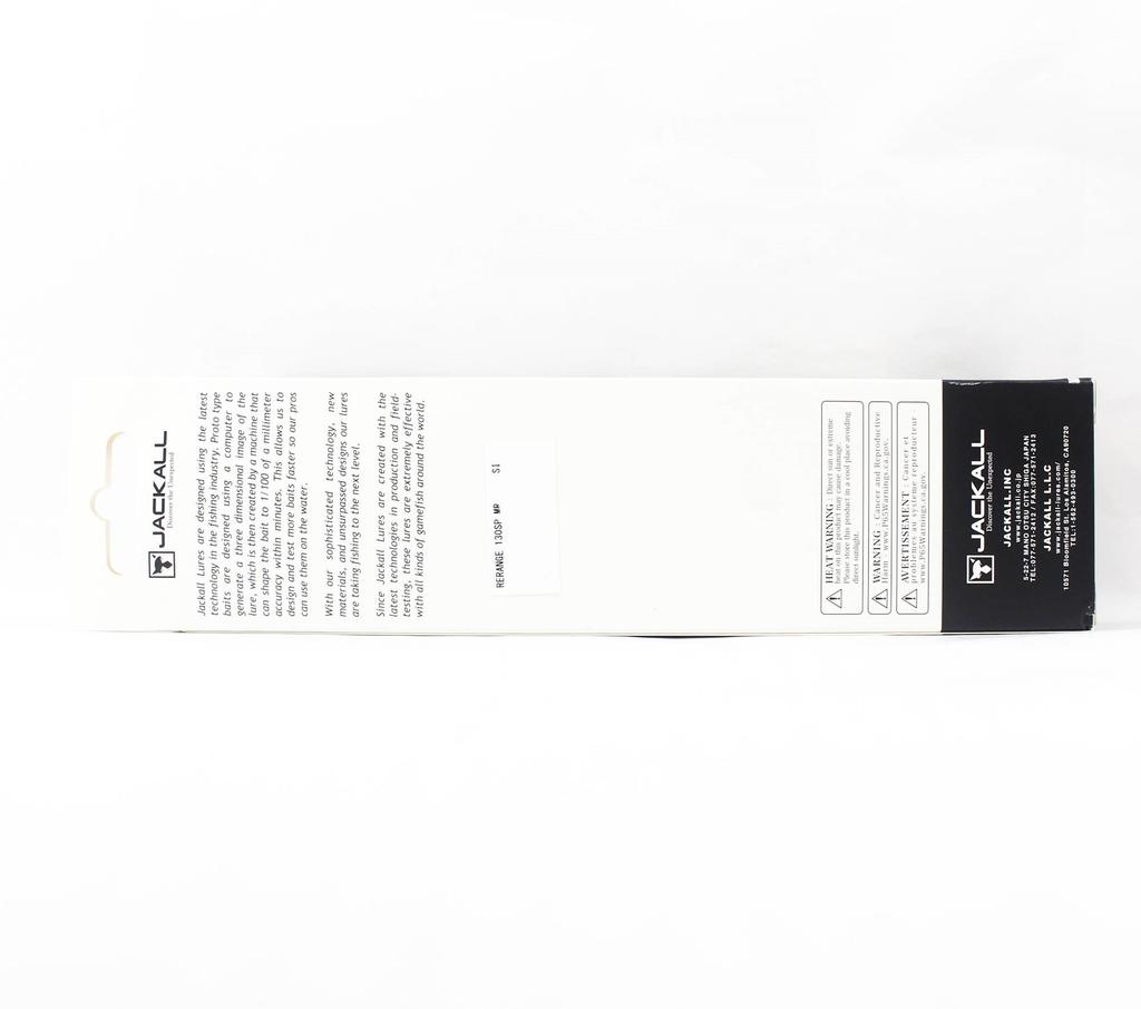 Jackall Rerange 130SP MR Воблер-суспендер Dragon Fruit Mat Tiger (7626)