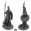 1pcs Ancient Spartan Rome Soliders Figurines Miniatures Vintage Metal Soldiers Statue Desktop Ornament Gift
