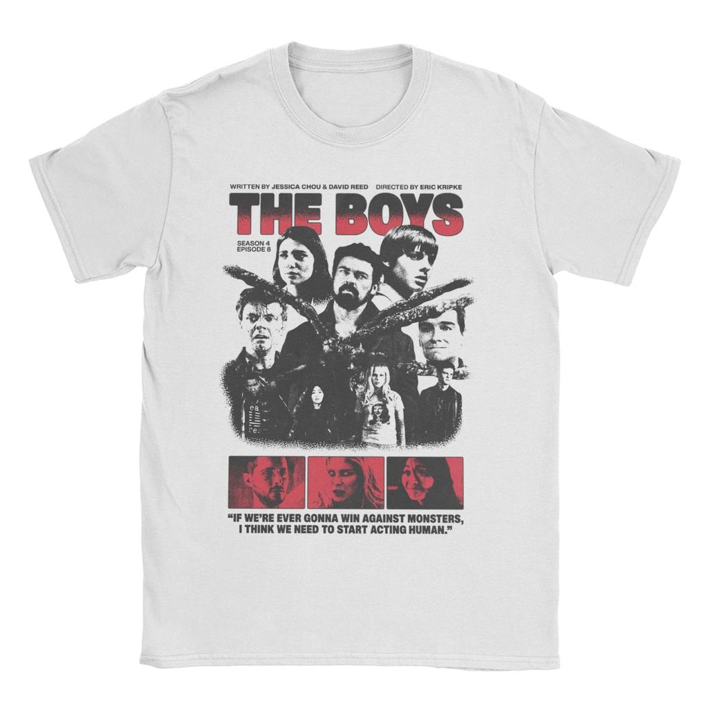 Унисекс Женские Футболки The Boys Билли Бутчер Хоумлендер 100% Хлопок Одежда Винтажная Футболка с Коротким Рукавом и Круглым Вырезом Подарок Футболка