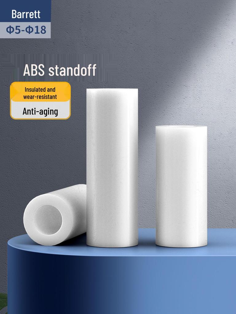 Insulated Nylon Sleeve Plastic Spacer with ABS Gasket and Round Hole Support