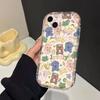 Чехол Cartoon Fun 3D Waves для Apple iPhone 15/14/13/12/11/XSMAX/XR/XS/X