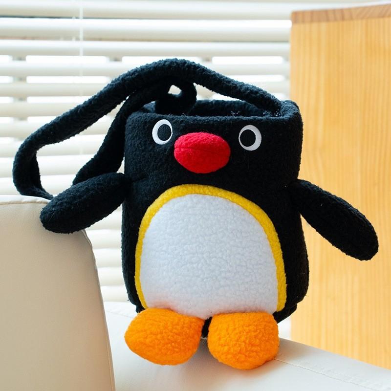 Adorable Pingu Plush Penguin Birthday Cake Gift Soft Toy For Kids And Girls