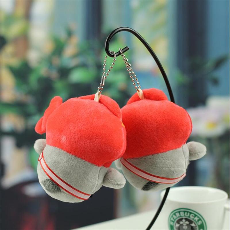 Cute Little Penguin Pendant Plush Toy Stuffed Animal Bag Decoration Doll Keychain For Girls Christmas Gifts 10CM