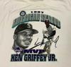 Винтажная мужская футболка Ken Griffey Jr Белая унисекс футболка Все размеры JJ2352