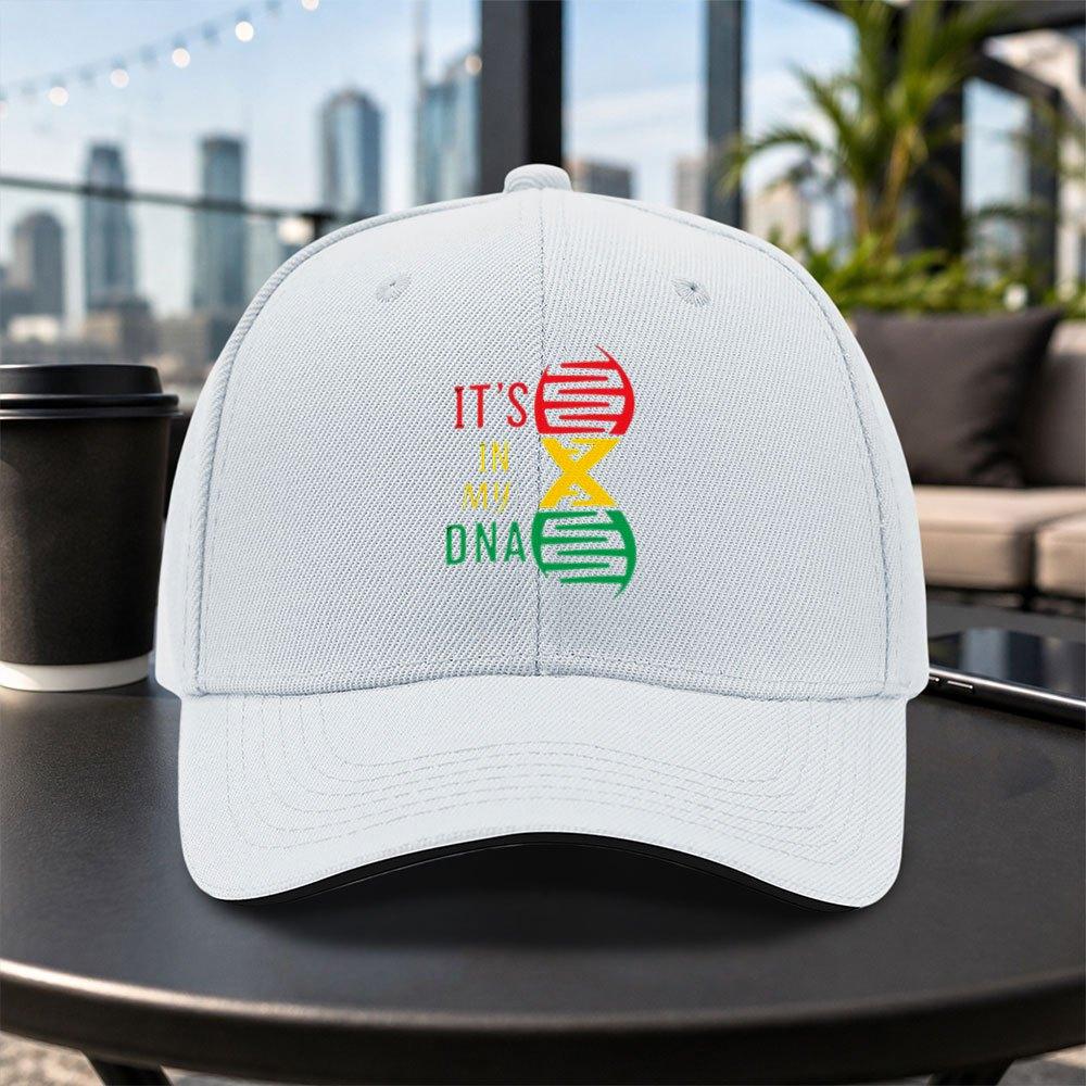DNA Helix Baseball Cap for Unisex Women Adjustable Duckbill Hat Lightweight Travel Daily Wear Multiple Colors