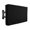 Universal Television Cover Heavy Duty Waterproof Dustproof Fabric Scratch Protections with Convenient Storage Pocket