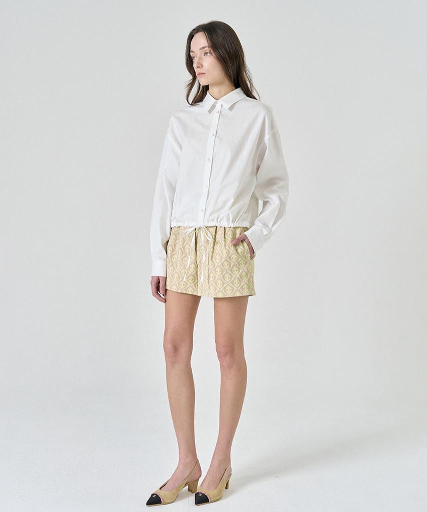 PELOTE Berco Pattern Shorts (Beige)