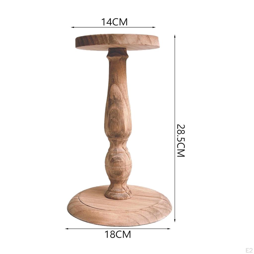 Деревянная подставка для шляп, винтажные шляпы, кепки, дисплей, круглый постамент