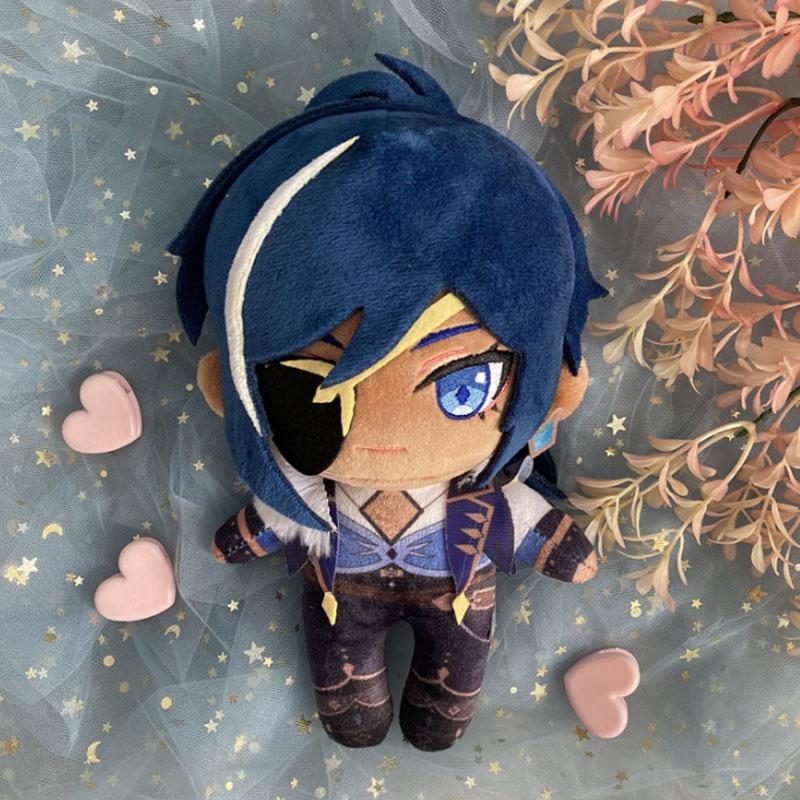 20 см Genshin Impact мягкая кукла Лини Ноэль Казуха Янтарь Сяо плюшевые игрушки Tartaglia аниме Clorinde Kunikuzushi вещи плюшевые куклы Рождественский подарок