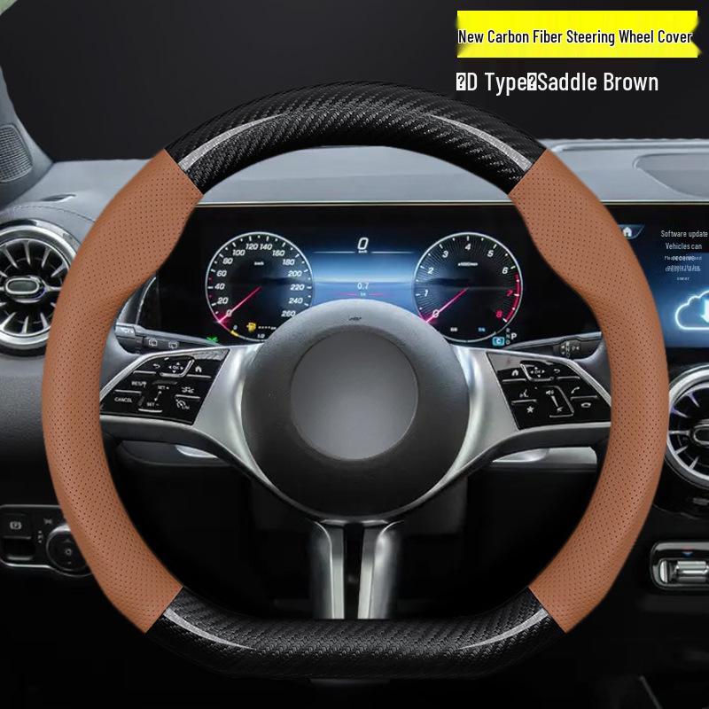 Ручная сшитая оплетка руля для Chery Tiggo 8/7/5X/3 (2018/2019) & Arrizo 5 (2019)