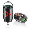 jbvr8 1PCS Phone Hidden Fast Charging Convert Plug Car Charger USB Type C Emblem For Mitsubishi ASX Lancer 10 Pajero Outlander L200