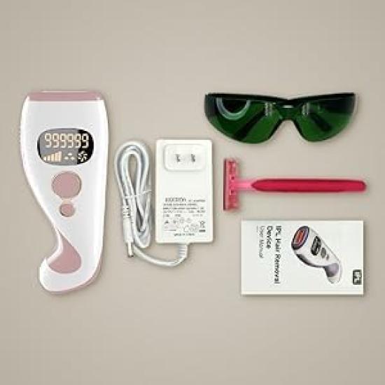 ZAPAL IPL Лазерный Удалитель Волос VIO Полное Тело Волос Домашний Волос 5 Вспышек Солнцезащитные Очки Безболезненное Удаление Волос для Всего для Мужчин и Женщин 990 000 Устройство,