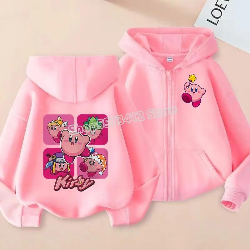 Child Clothing Personalized Fashion Cute Zipper Coat Girl Autumn Jacket Kid Clothes Cartoon with Hooded Sweatshirt