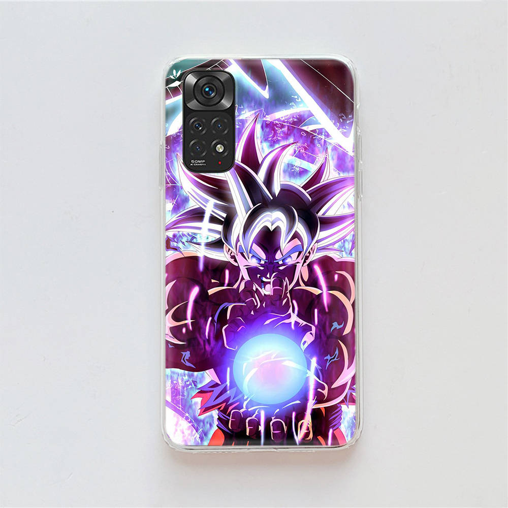 Чехол DT36 Dragon Ball для Samsung A04 A14 A23 A34 A54 M23 M33 M52 M53 Realme 10 9 C30S C35 C55 VIVO Y02S Y21 Y33S Y51 X80 Pro Прозрачная крышка