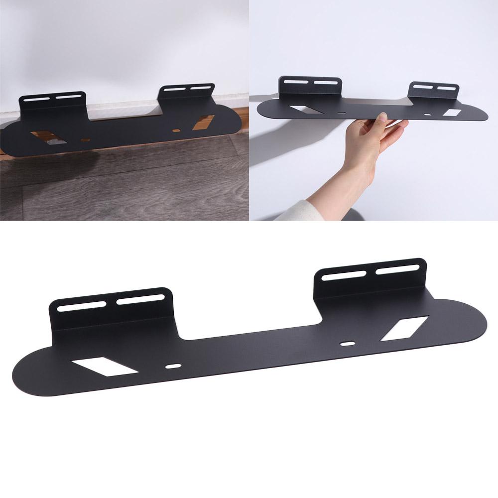 Кронштейн для настенного крепления из углеродистой стали, экономящий место, настенная стойка для хранения звуковой панели под телевизором