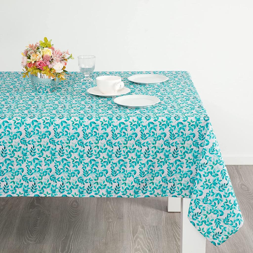 Маленькая свежая квадратная прямоугольная скатерть, подходящая для украшения кухонного стола, простой стиль, украшение скатерти с растениями