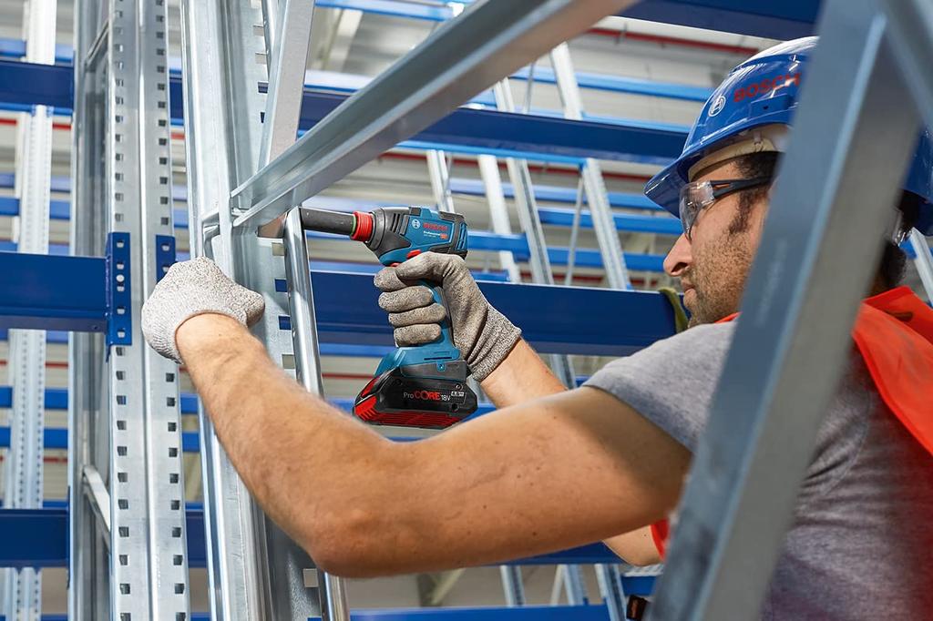 Bosch Professional 18V Cordless Impact Driver Wrench Dual Use Blue (Body Only, Charger/Sold Separately) GDX18V-200H