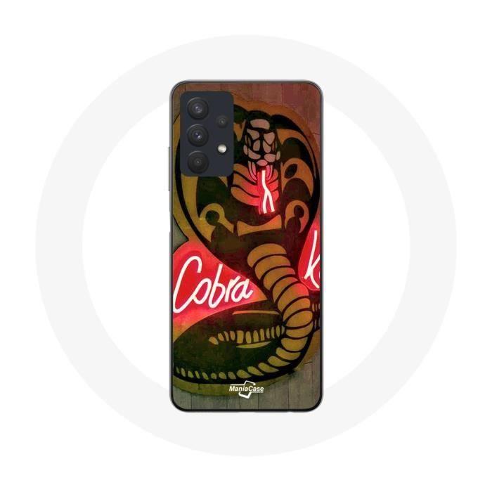 Coque - Maniacase - Samsung Galaxy A32 5G - Cobra Kai Logo - Silicone - Souple