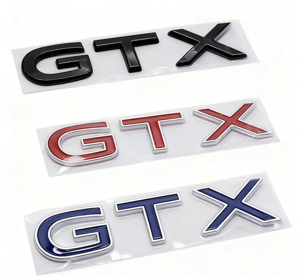 Volkswagen GTX Logo Car Body Sticker for Trunk & Sides