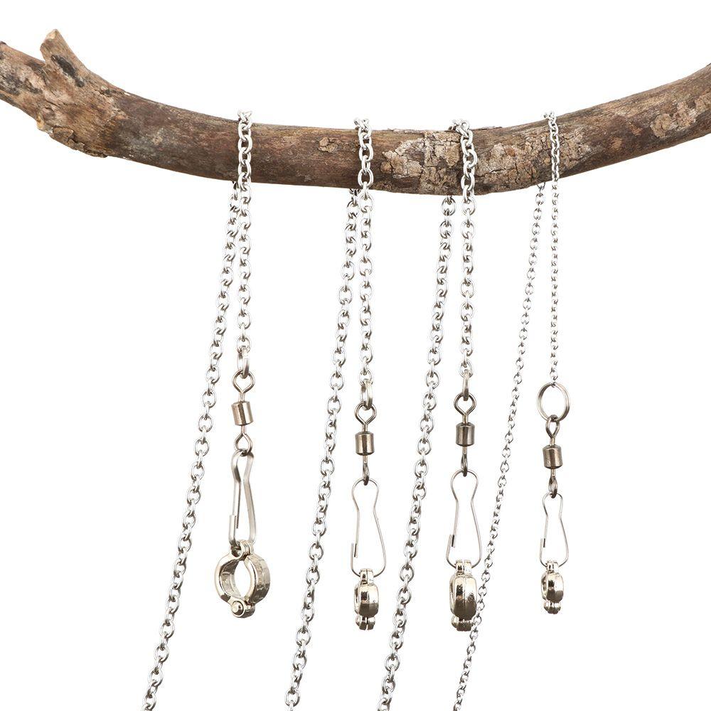 4 Size Flying Training Safe Parrot Foot Chain Bird's Foot Ring Anklet Stand Chain Ankle Foot Ring