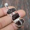 Pink Tourmaline Rough Gemstone Handmade 925 Sterling Silver Jewelry Pendant