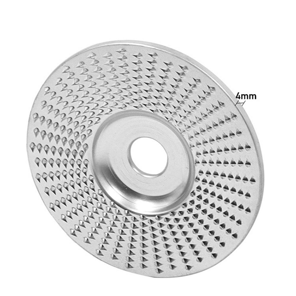 4 Inch Wood Carving Disc for Angle Grinder with 5/8-inch Arbor Wood Shaping Disc Angle Grinding