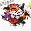 Spider Halloween Witch Hat Headband Sequin Cone Hat Hair Hoop Halloween Party Hair Band  Kids