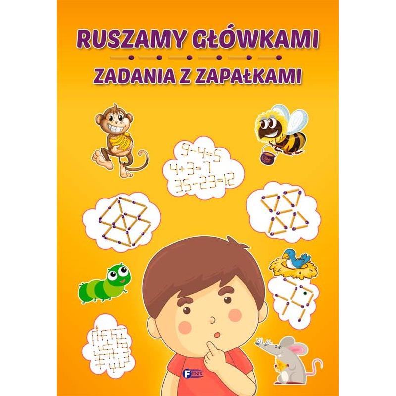 Let' Move Our Heads Matchstick Tasks Book Puzzles Children' Riddles