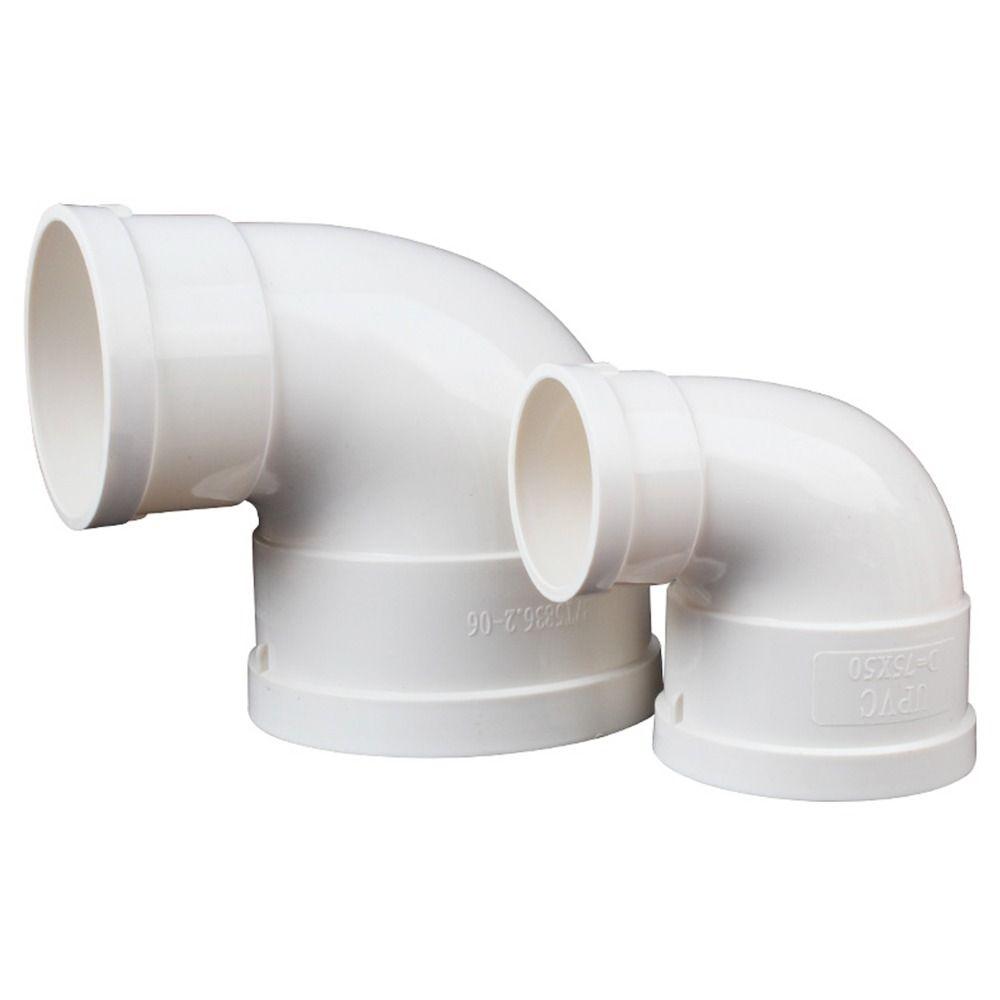 Новый ПВХ Труба Редукционный Отвод 2 Направления Белый Фитинг Уголок Фитинги Труба Мебель Сад Опорная Конструкция