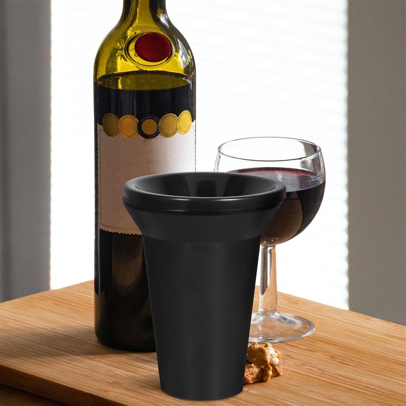 Black Plastic Western Tasting Spittoons Spittoon Ice Bucket Portable Tasting Wine Tasting Spittoon Accessories Bar Supplies 5