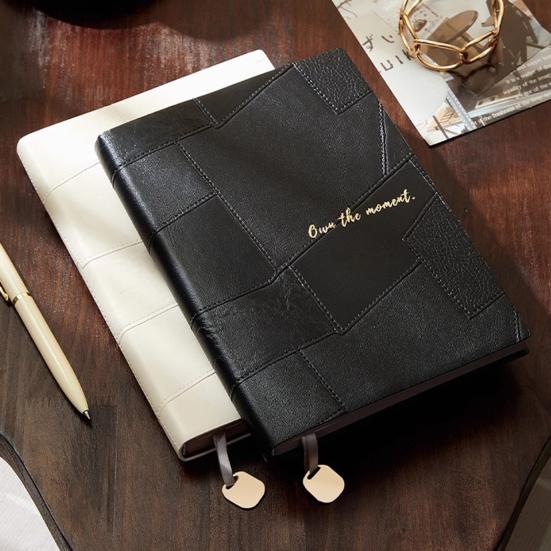 Блокнот с обложкой из искусственной кожи, гладкое письмо, офисный блокнот, водонепроницаемый, дневник для записей, личный блокнот