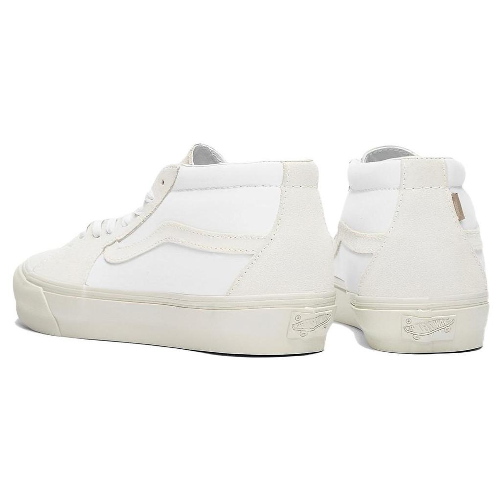 JJJJound x Vans Sk8-Mid VLT LX Hospitality Унисекс Кроссовки Белые Настоящий Белый VN0A7TNHW00