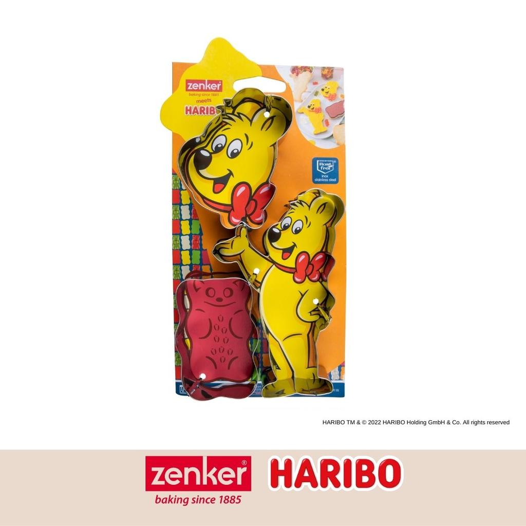 Набор из 3 формочек для печенья Zenker Haribo из нержавеющей стали, арт.. 46511