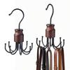 360° Rotating Octopus Clothes Hanger Metal Hanging Organizer Rotating Hooks  Household Use