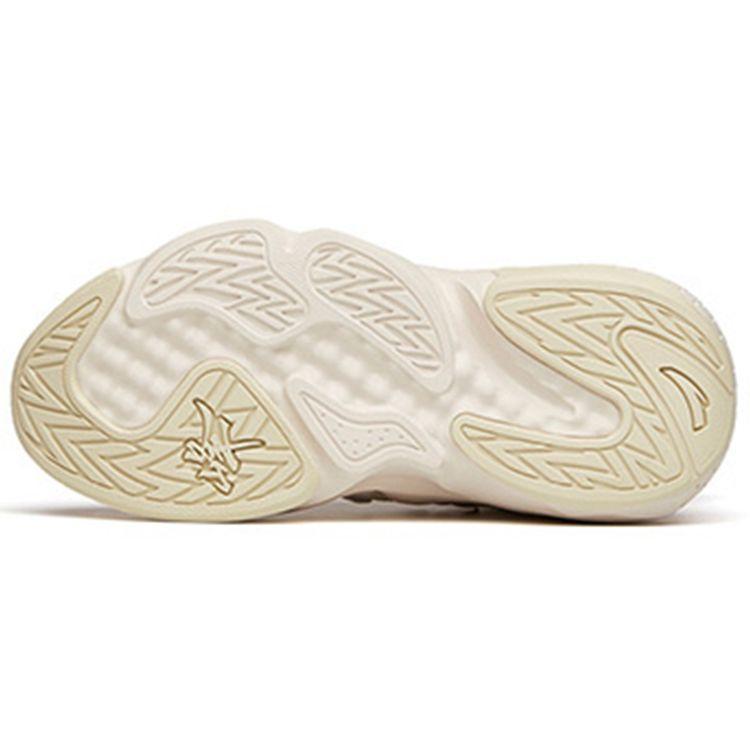 Anta Кроссовки Lifestyle Series с амортизацией, нескользящие, средней высоты, для пап, женские, грязно-серые 122148080-2