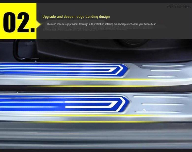 Нержавеющая сталь, защита порогов от царапин для Voyah Dreamer 2022-2025