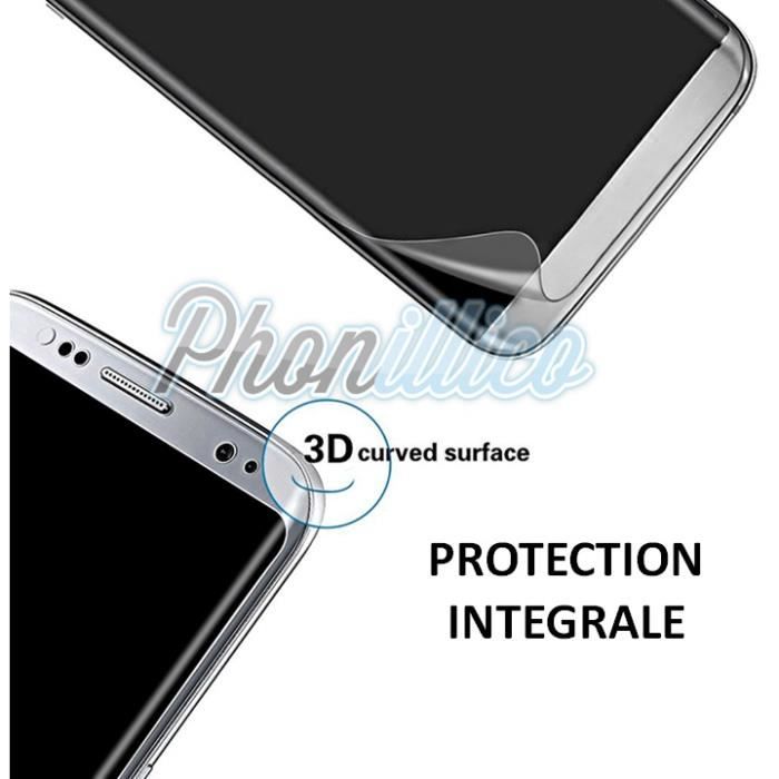 Lot 5 Films Protection Samsung Galaxy S9 - Plastique 100% Incurve Integral Phonillico®