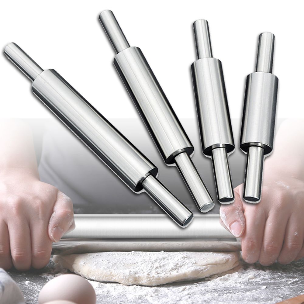 Universal Non-stick Pizza Pie Noodles Dough Roller Rolling Pin Kitchen Accessories Baking Tool