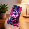 Чехол для телефона T-TV Girl Band для Samsung S25, S24, S21, S22, S23, S30, Ultra, S20, Plus, Fe, Lite, 5G Черный