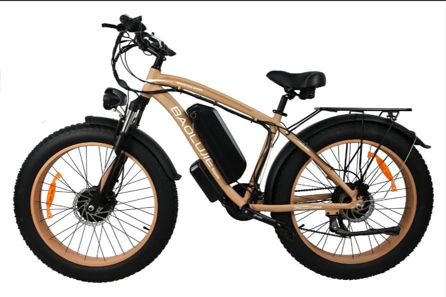 Electric bicycle 2026 new BLJ DP-26022000W dual motor, 48V 23AH battery, hydraulic brake, aluminum alloy frame, ultra long range