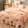 Blanket Thickened Coral Fleece Blanket Nap Quilt Flannel Sheets Office Lunch Break Air Conditioner Milk Velvet Quilt Keep Warm