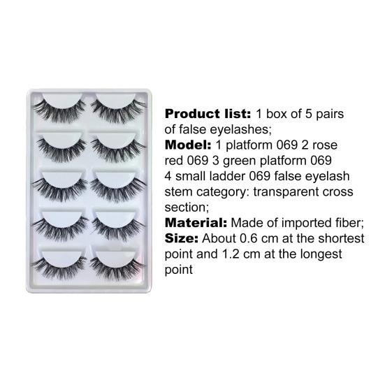 Длинные толстые перекрестные накладные ресницы, накладные ресницы для студии макияжа