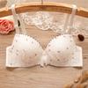 Sexy Push Up Bras Sweat 3/4 Cup Underwear For Women Printed Floral Lingerie Female Bras Cute Brassiere