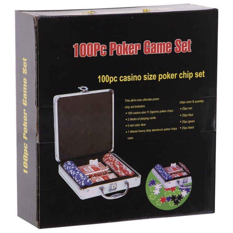 Board Game Poker, Poker Set IG-2470 100 Chips
