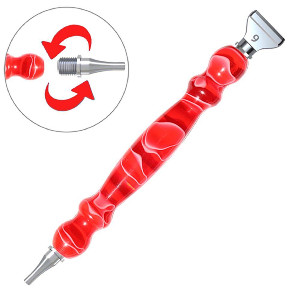 Cross Stitch Point Drill Pen Alloy Replacement Pen Heads Resin Diamond Painting Pen Resin Pen