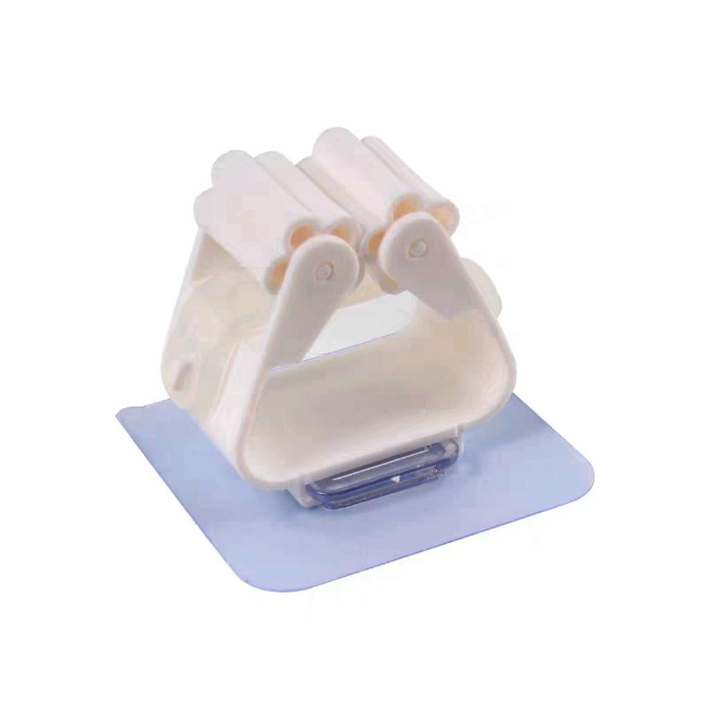 4 шт. Крючок для швабры без пробивного зажима для метлы с сильной магией и без следов настенная полка с клеевым крючком