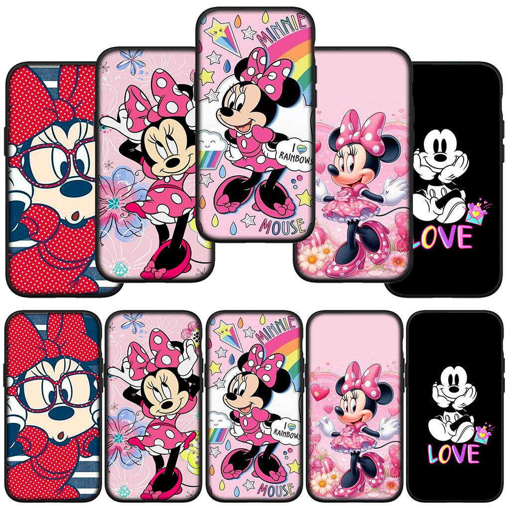 Для iPhone 17 16 15 Xiaomi Poco F7 F8 X7 X6 F5 C85 C75 C71 M8 Redmi Note 14 13 12 11 Pro Max 14C 13C 15C A3 A4 Чехол для телефона Аниме Минни Маус