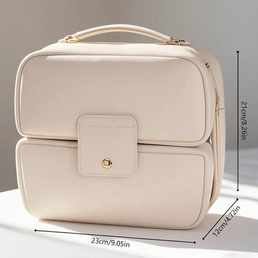 Косметичка 3 в 1 большой вместимости, дорожный органайзер для косметики, портативный водонепроницаемый многофункциональный чехол для хранения туалетных принадлежностей